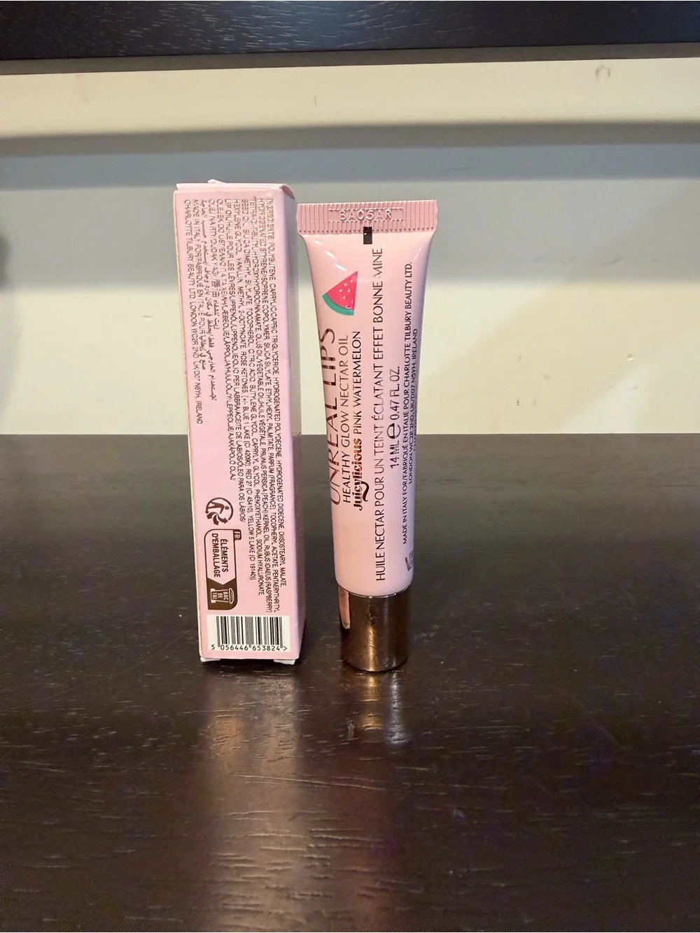 Charlotte Tillbury Unreal Lips Healthy Glow Nectar Nourishing Lip Oil Watermelon